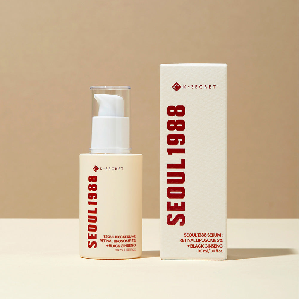Seoul 1988 Serum: Retinal Liposome 2% + Black Ginseng | K-Secret