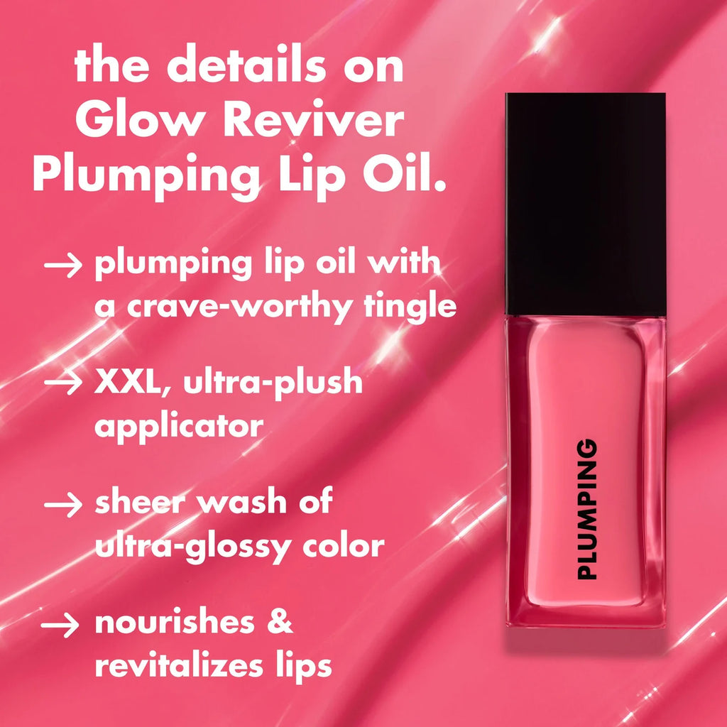 Glow Reviver Plumping Lip Oil | e.l.f Cosmetics