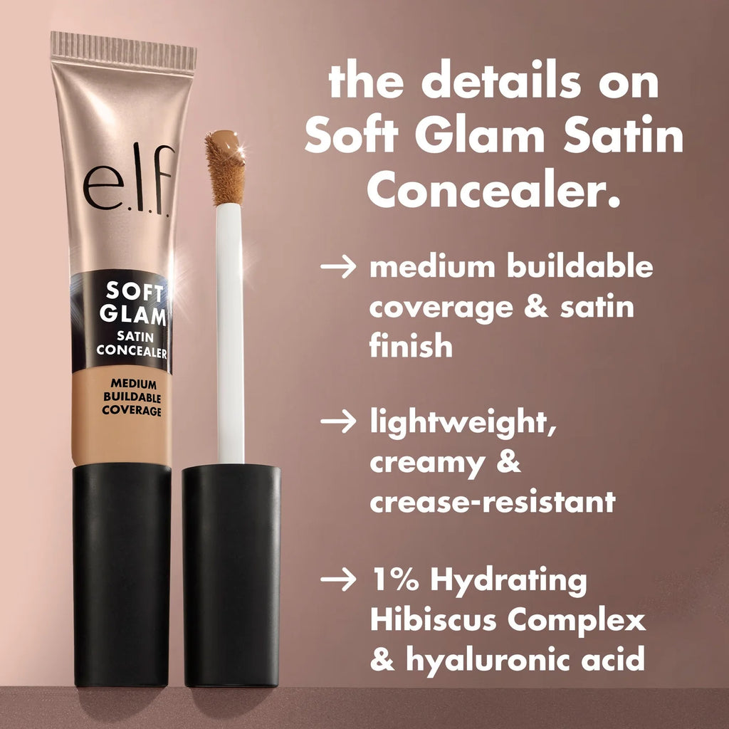 Soft Glam Satin Concealer | e.l.f Cosmetics