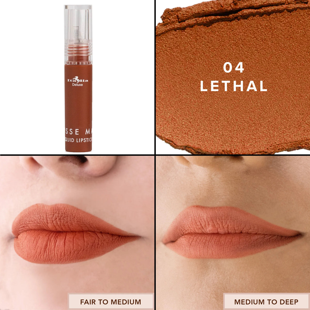 Mousse Matte Liquid Lipstick Italia Deluxe