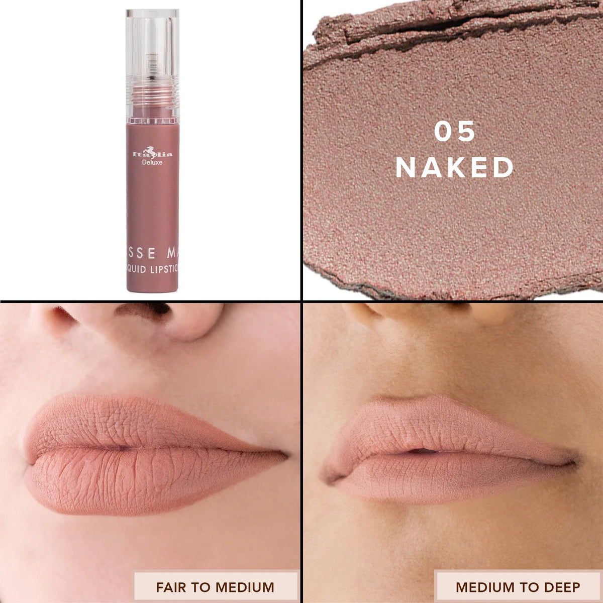 Mousse Matte Liquid Lipstick Italia Deluxe