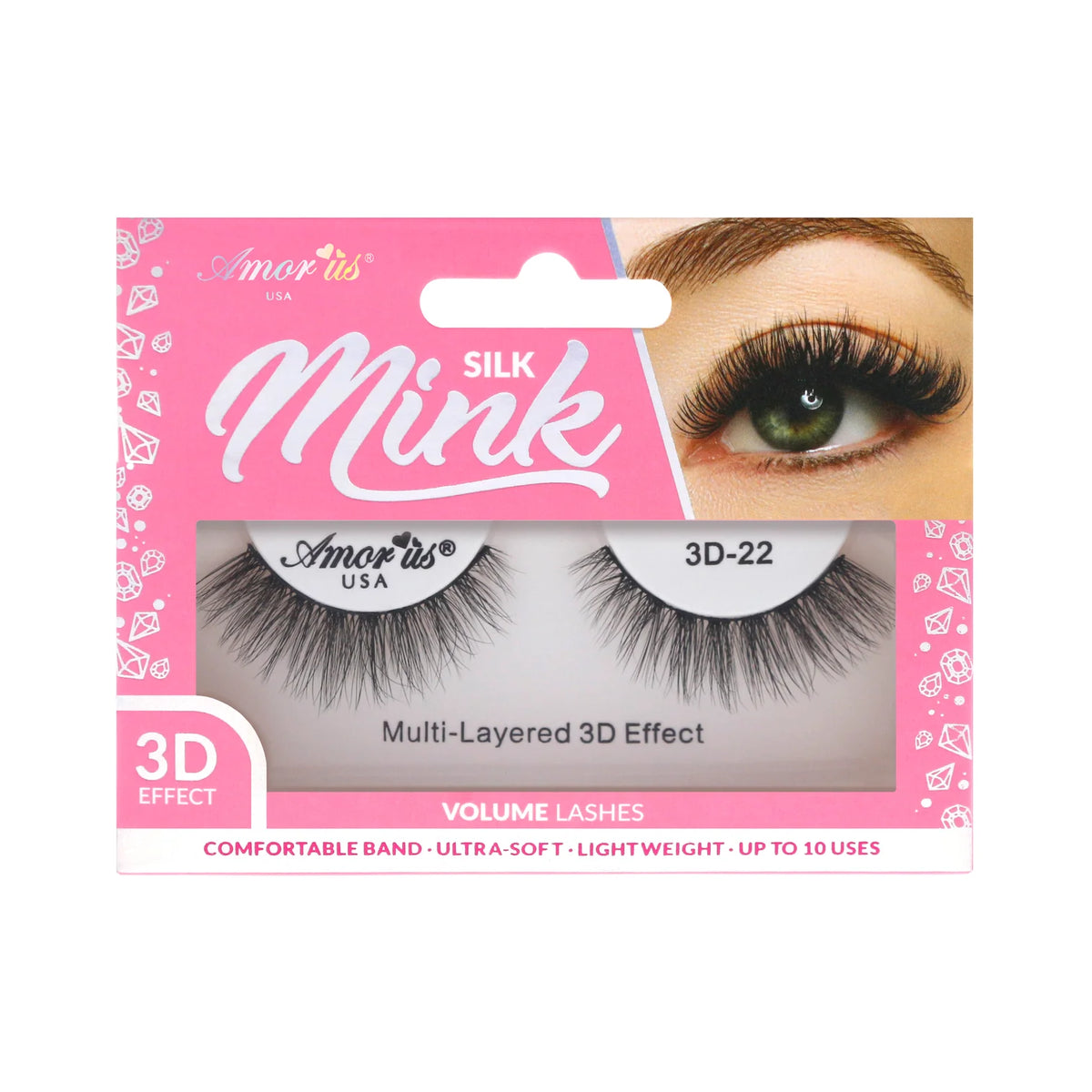 3D Silk Mink Lashes | AmorUs