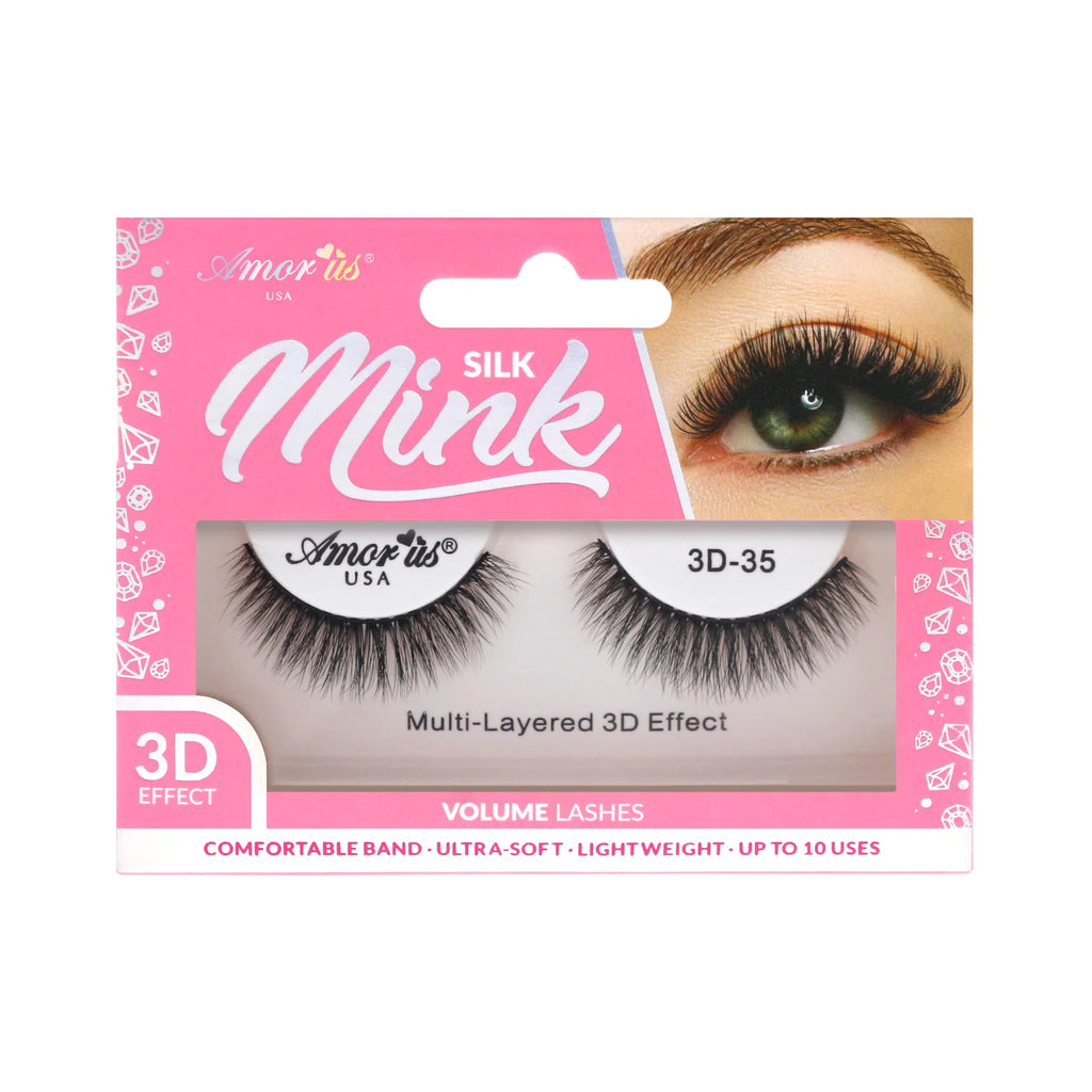 3D Silk Mink Lashes | AmorUs