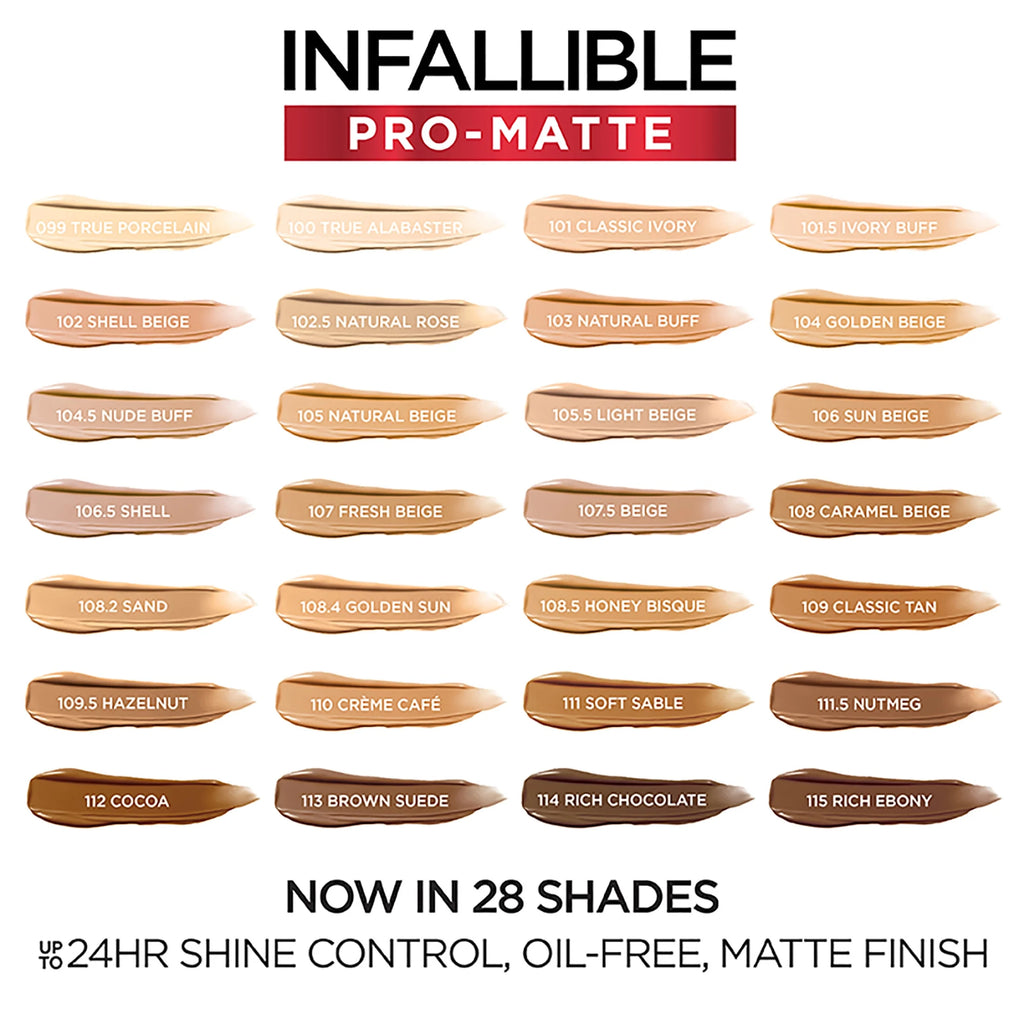 Infallible Pro-Matte Foundation | L'Oréal Paris