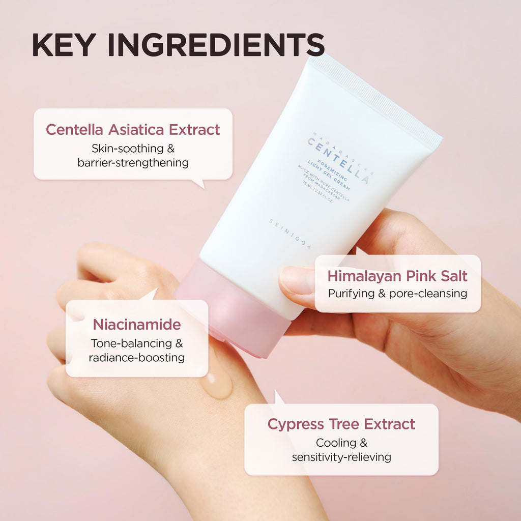 Madagascar Centella Poremizing Light Gel Cream | SKIN1004