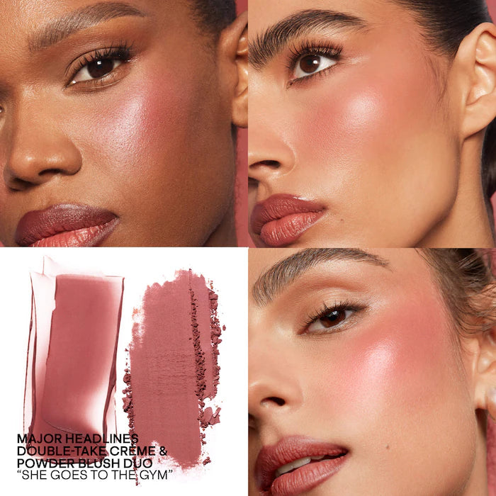 Mini Double Take Creme & Powder Blush | Patrick Ta