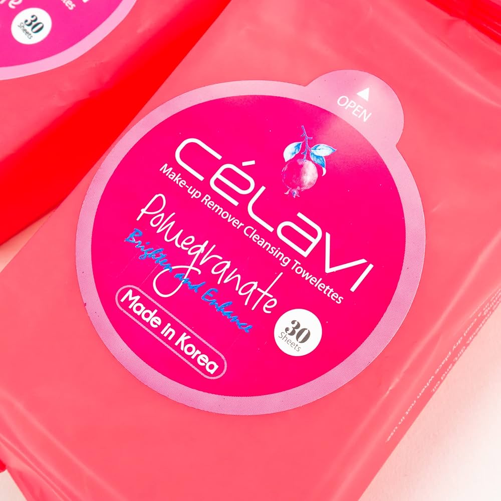 Toallas Desmaquillantes 30 Sheets | Celavi