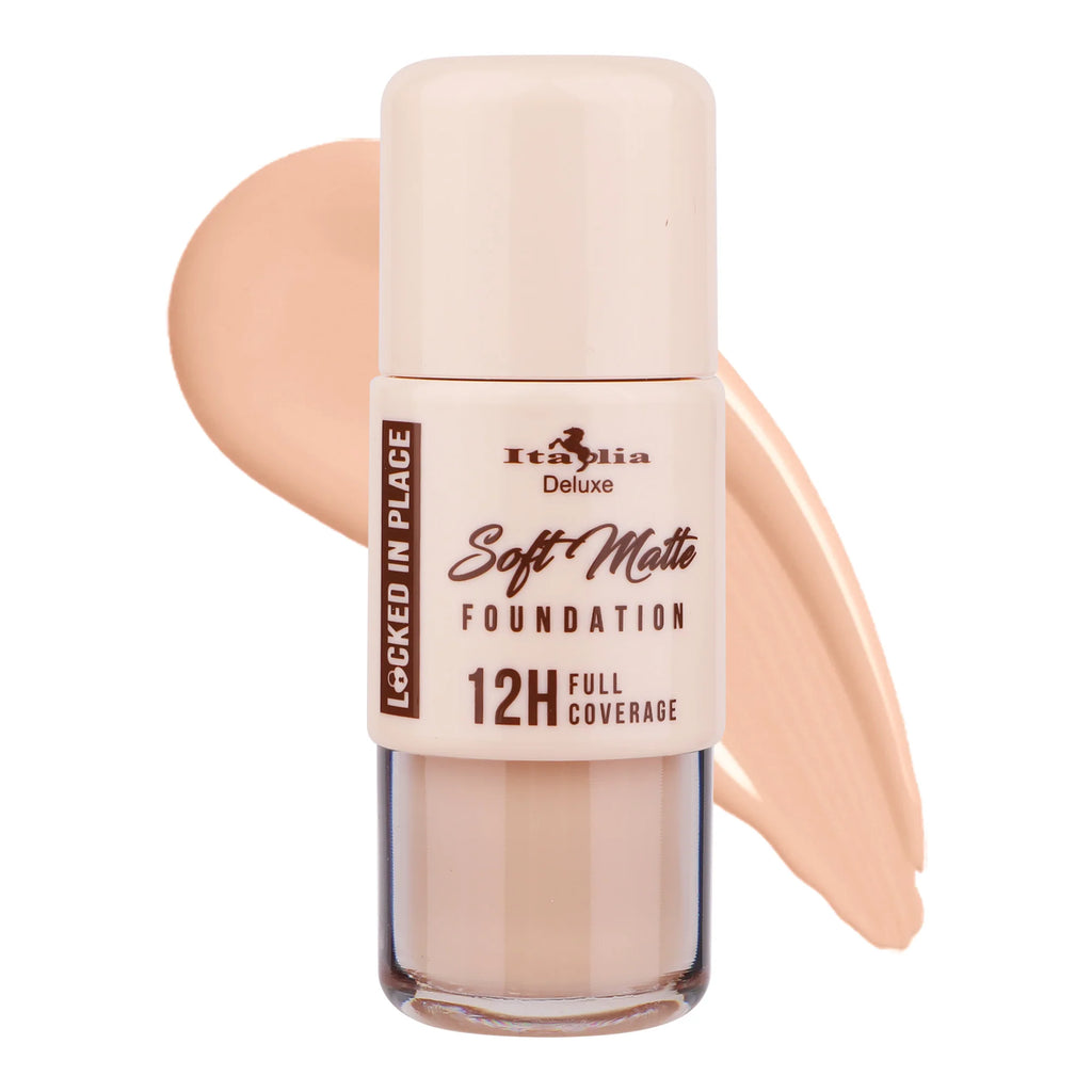 Locked In Place Soft Matte Foundation | Italia Deluxe