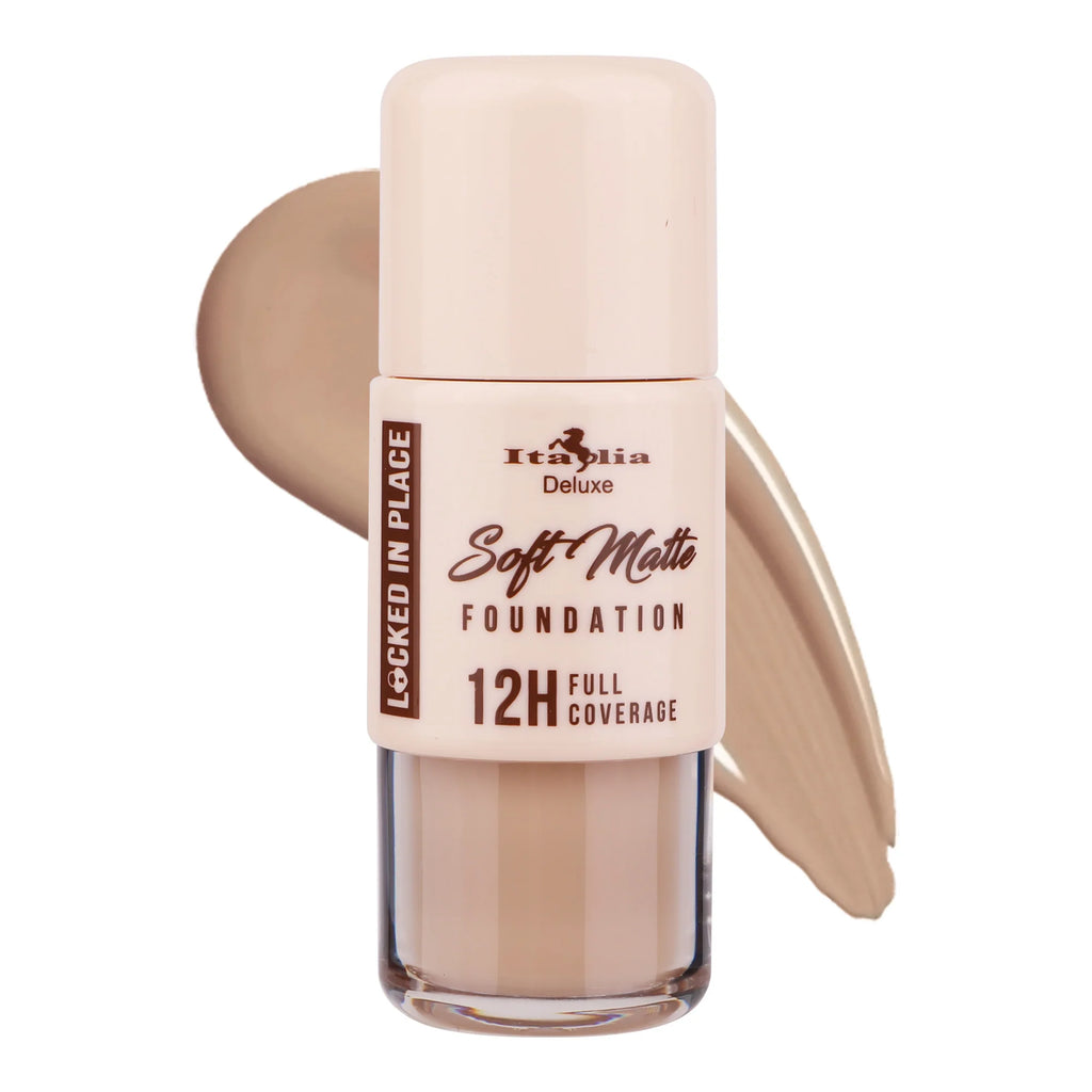 Locked In Place Soft Matte Foundation | Italia Deluxe