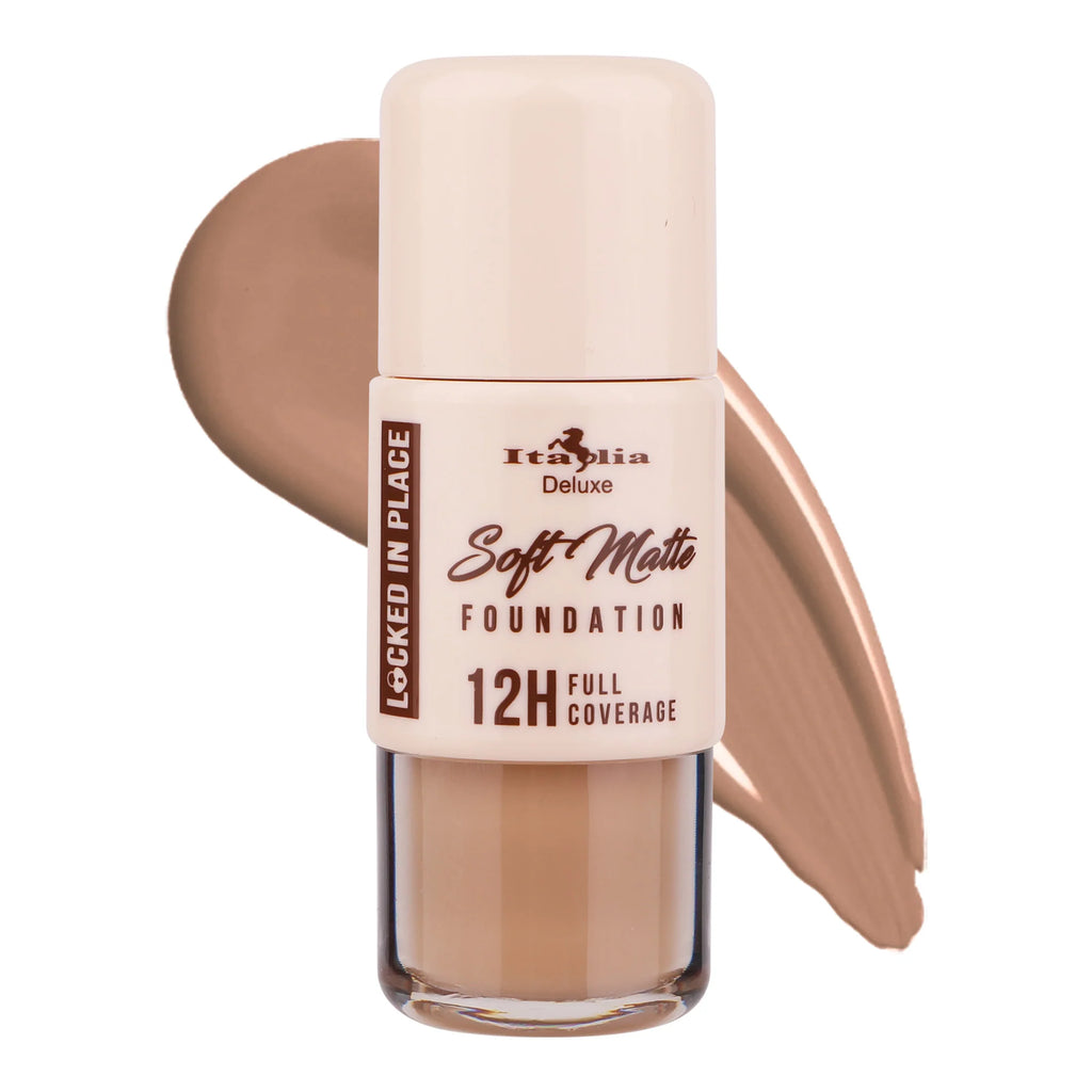 Locked In Place Soft Matte Foundation | Italia Deluxe