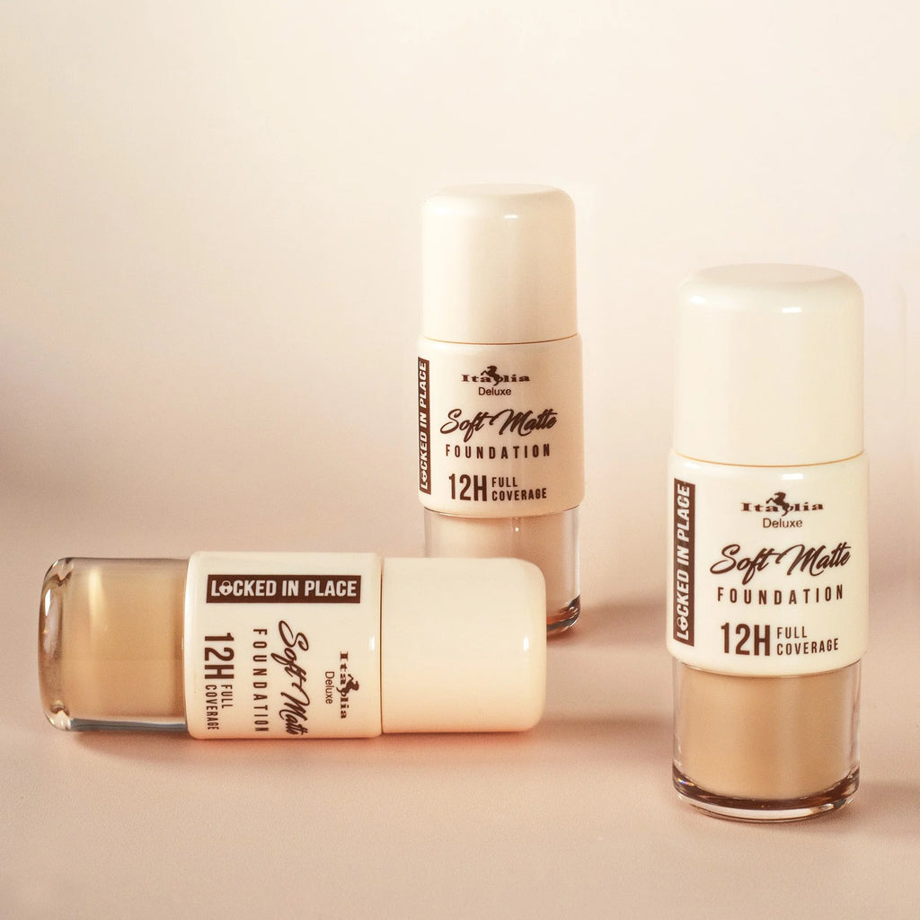 Locked In Place Soft Matte Foundation | Italia Deluxe