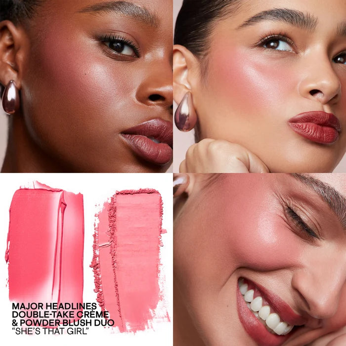 Double Take Creme & Powder Blush | Patrick Ta