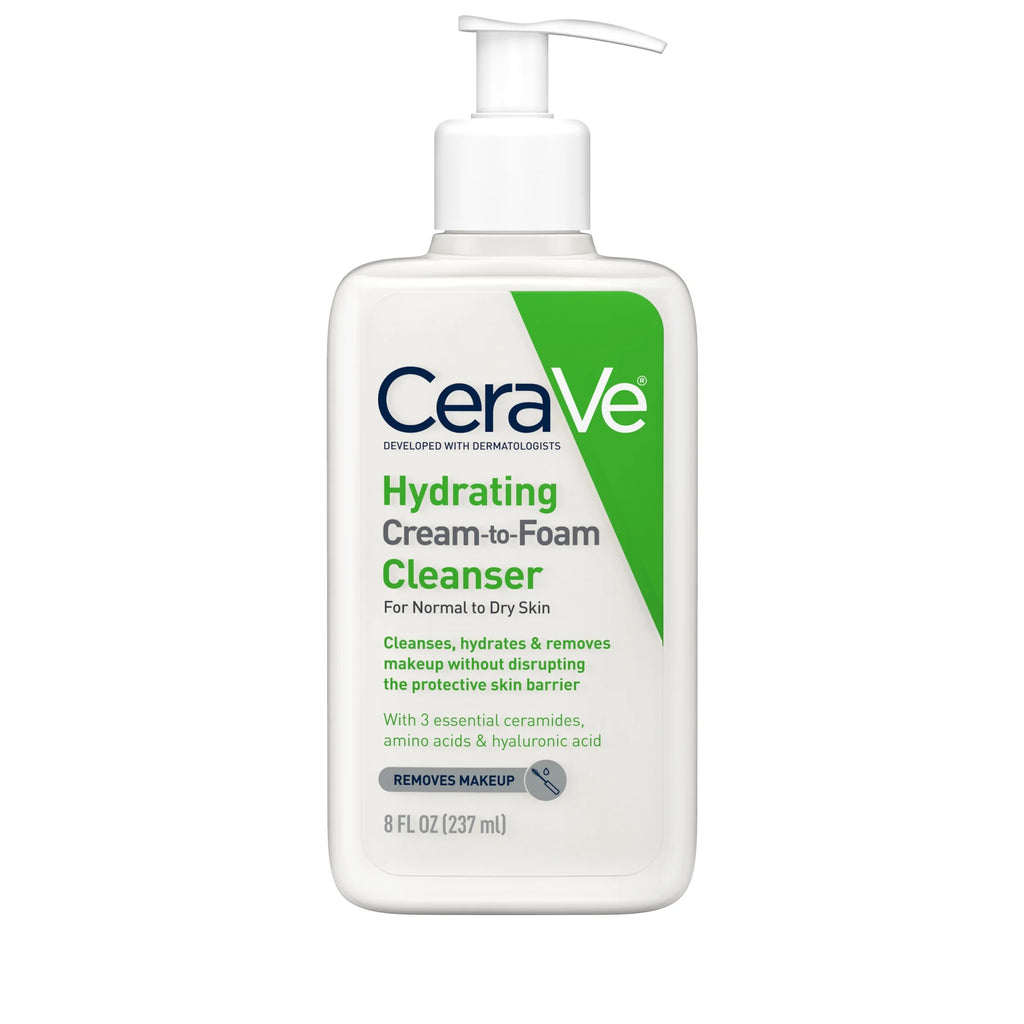 Hydrating Cream-to-Foam Cleanser | CeraVe