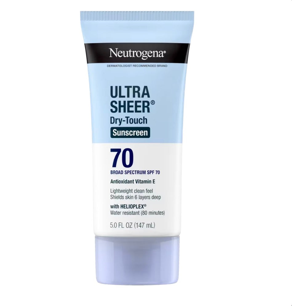 Ultra Sheer 70SPF | Neutrogena