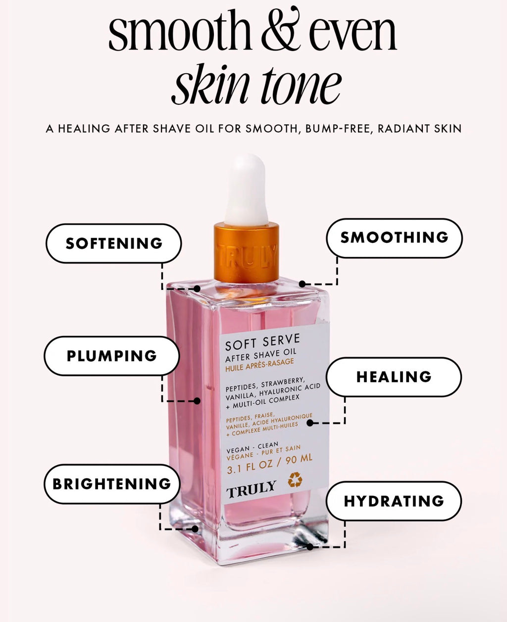 Soft Serve After Shave Oil | Truly Beauty