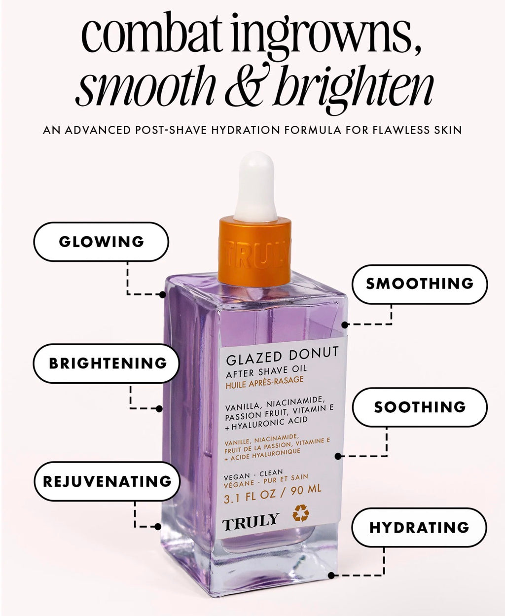 Glazed Donut After Shave Oil | Truly Beauty