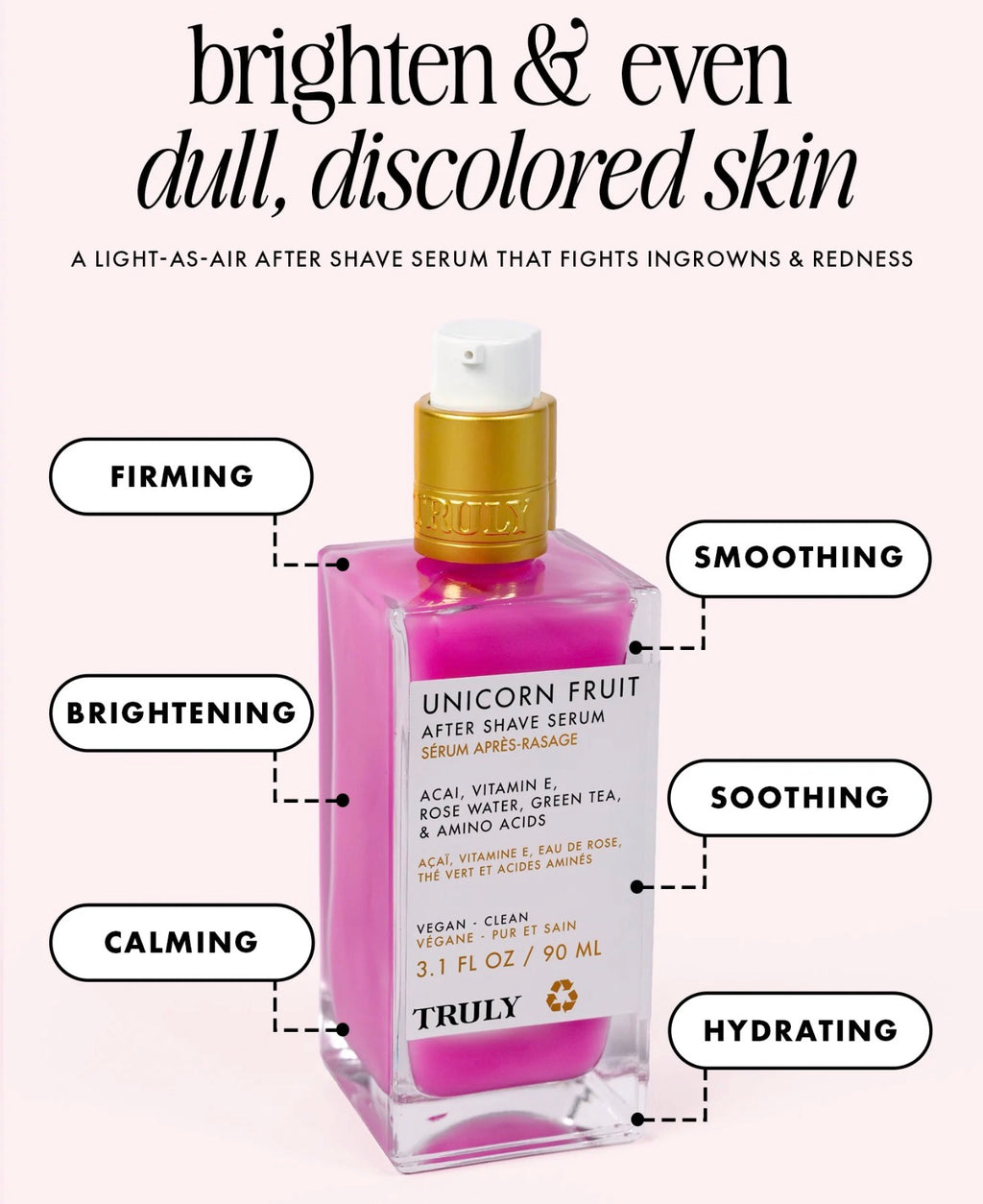 Unicorn Fruit After Shave Serum | Truly Beauty