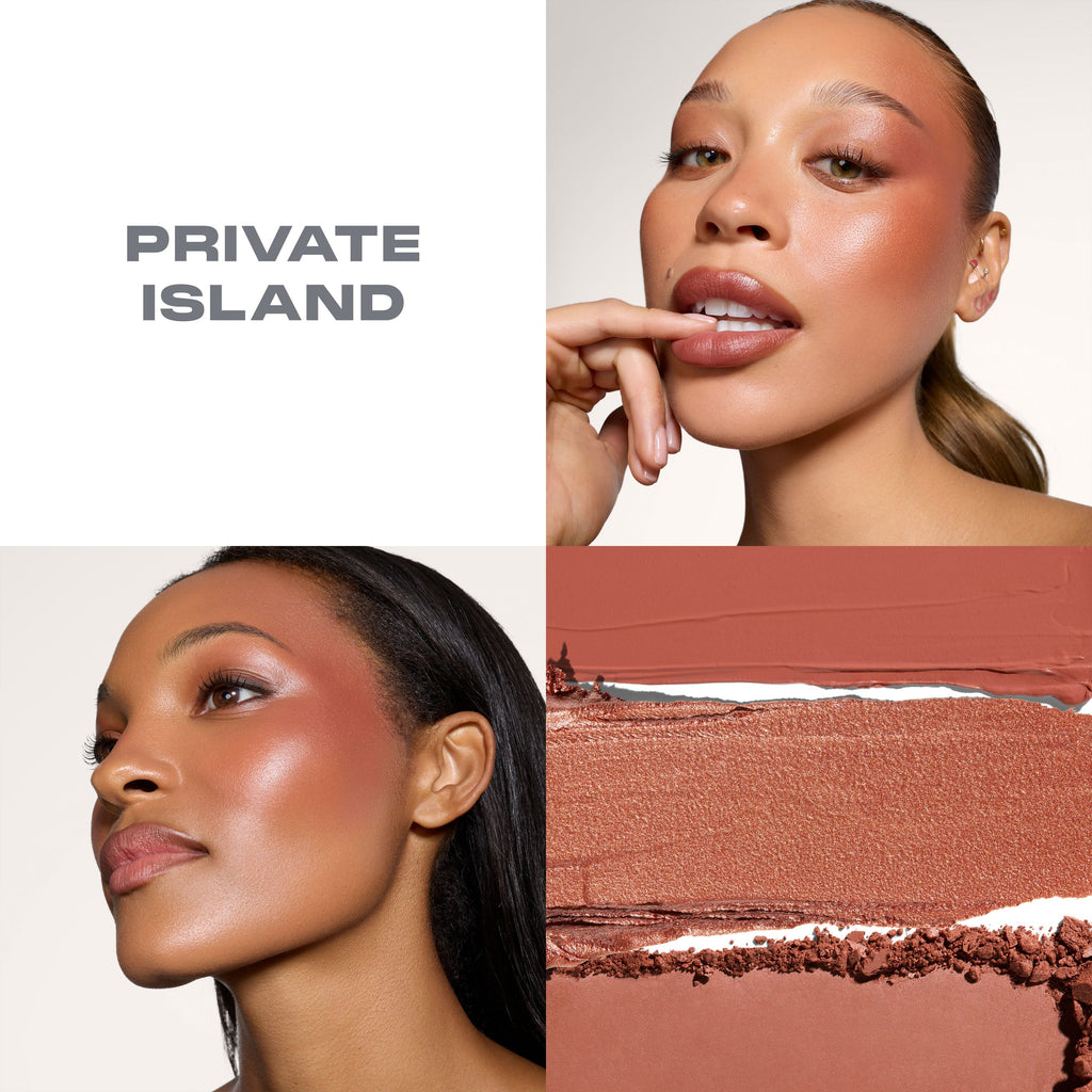 Cheek Thrills Multi-Finish Face Trio | Morphe