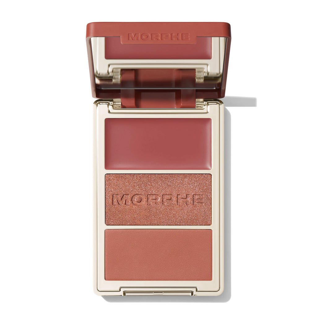 Cheek Thrills Multi-Finish Face Trio | Morphe