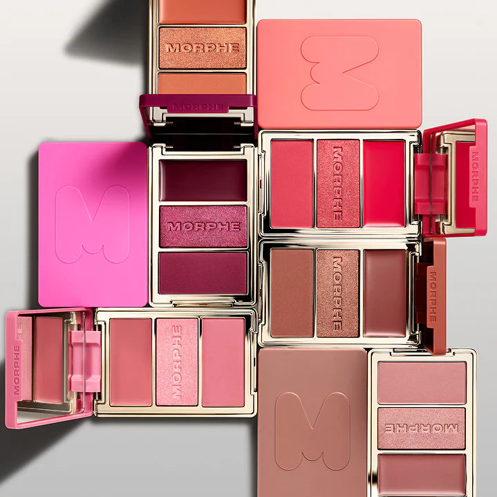 Cheek Thrills Multi-Finish Face Trio | Morphe