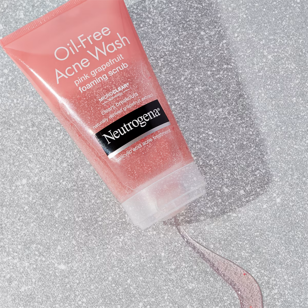 Oil Free Acne Wash Foaming Scrub | Neutrogena