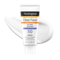 Clear Face Oil Free Sunscreen 50 SPF | Neutrogena