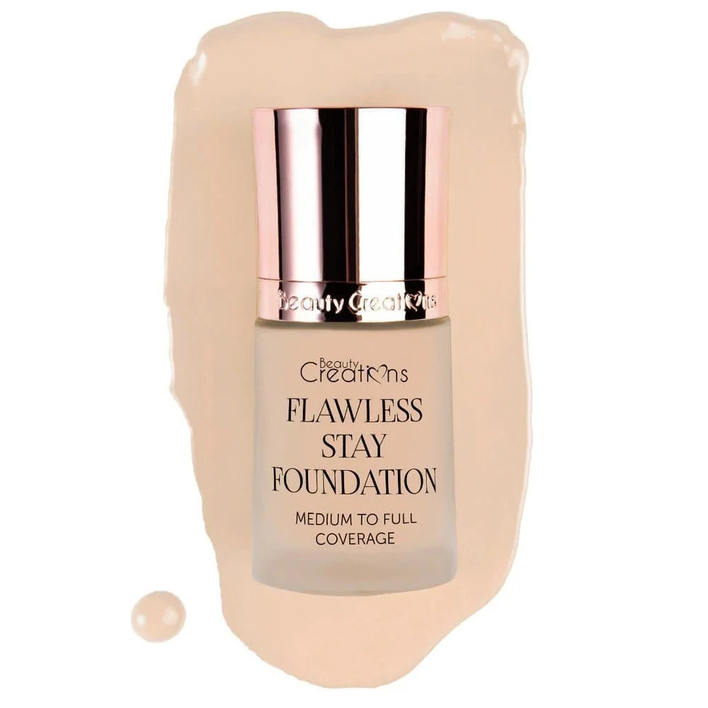 Flawless Stay Liquid Foundation | Beauty Creations
