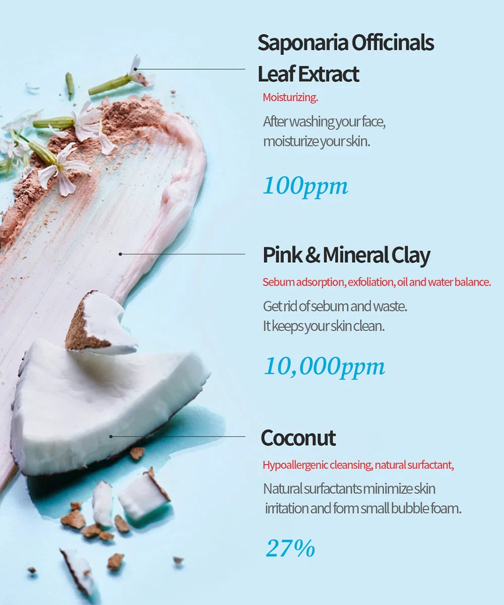 Coconut Clay Cleansing Foam | TOCOBO