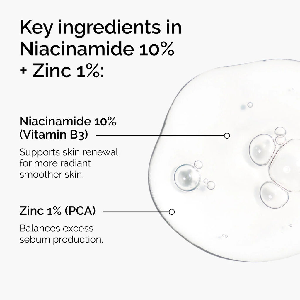 Niacinamide 10% + Zinc 1% 30 ml | The Ordinary